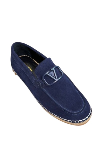 Valentino, Men's Loafer, Navy