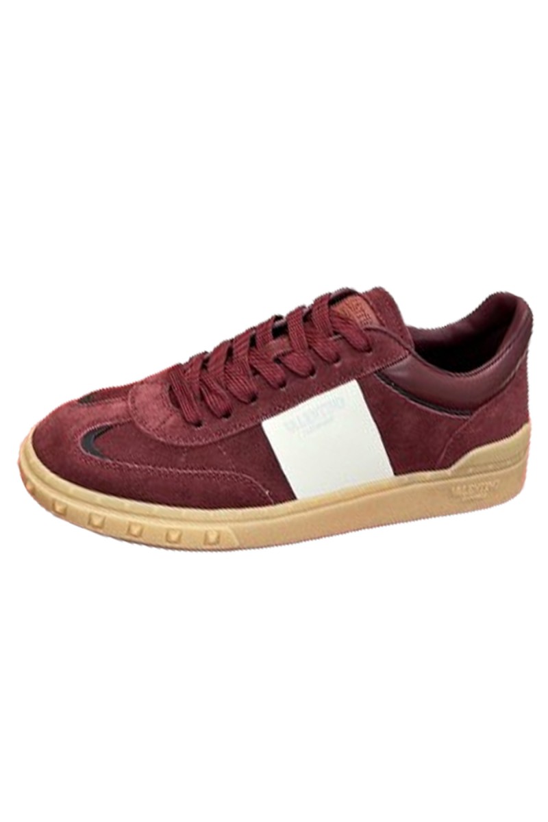 Valentino, Men's Sneaker, Burgundy