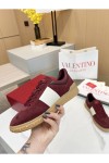 Valentino, Men's Sneaker, Burgundy