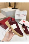 Valentino, Men's Sneaker, Burgundy