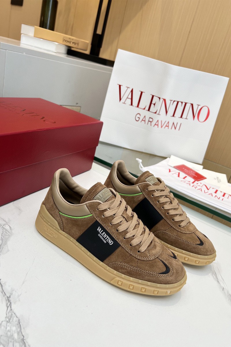 Valentino, Men's Sneaker, Brown