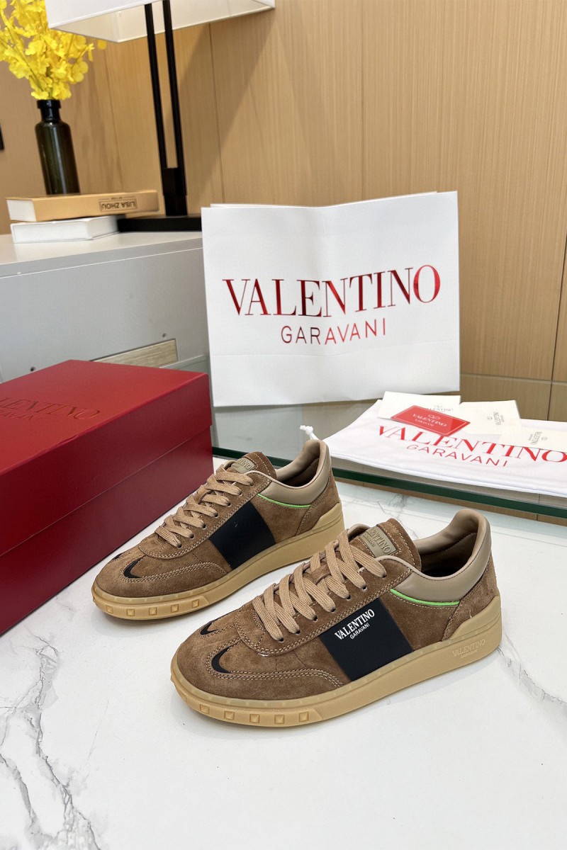 Valentino, Men's Sneaker, Brown