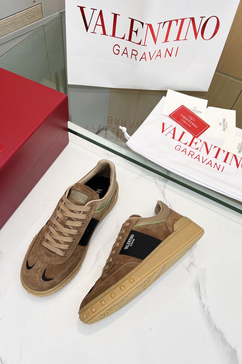 Valentino, Men's Sneaker, Brown