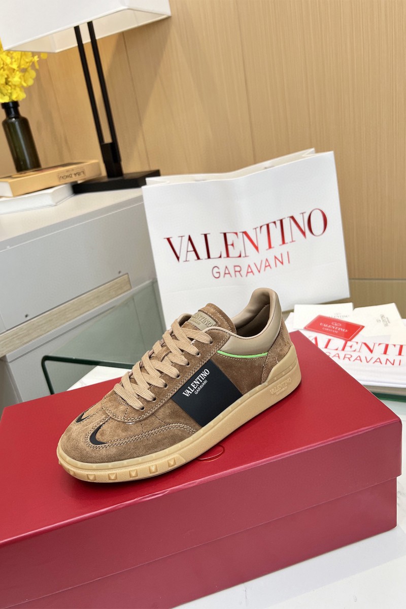 Valentino, Men's Sneaker, Brown