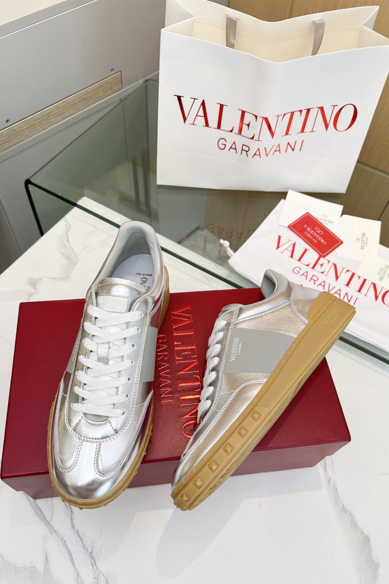 Valentino, Men's Sneaker, Silver