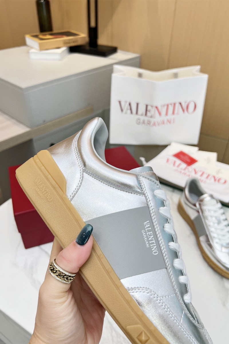 Valentino, Men's Sneaker, Silver