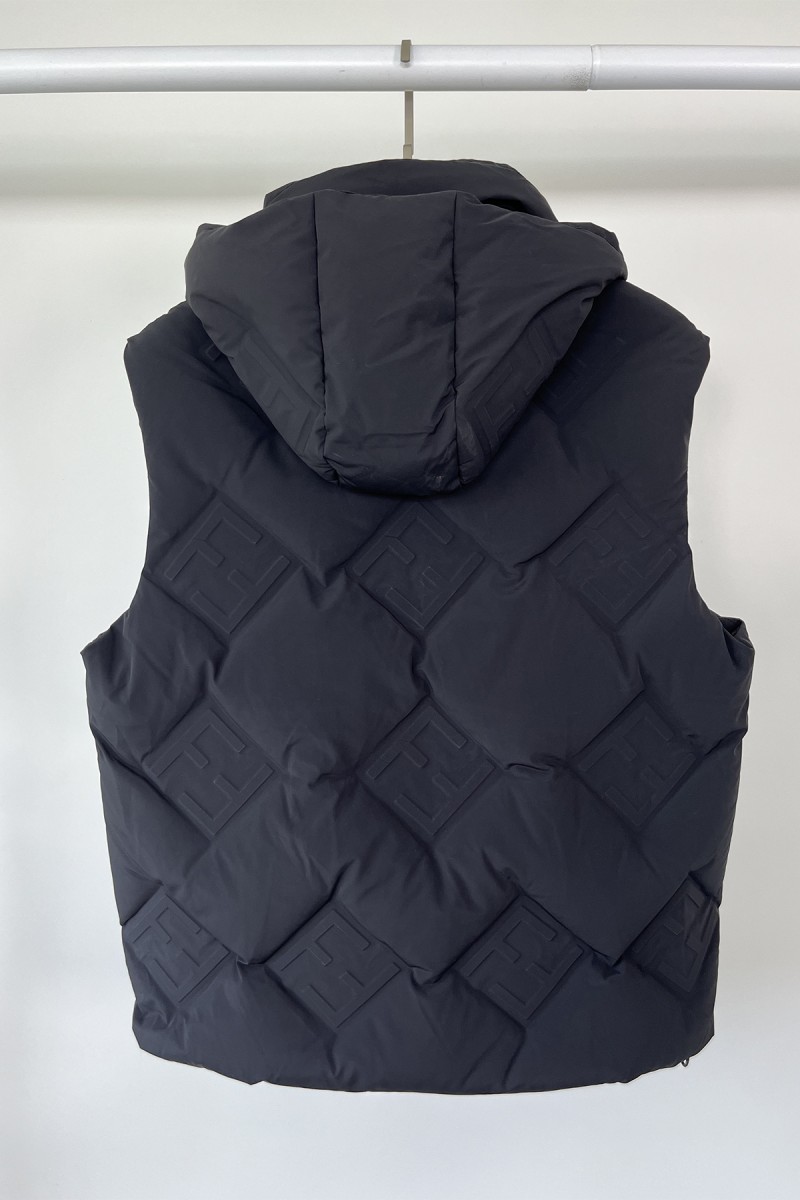 Fendi, Men's Vest, Black