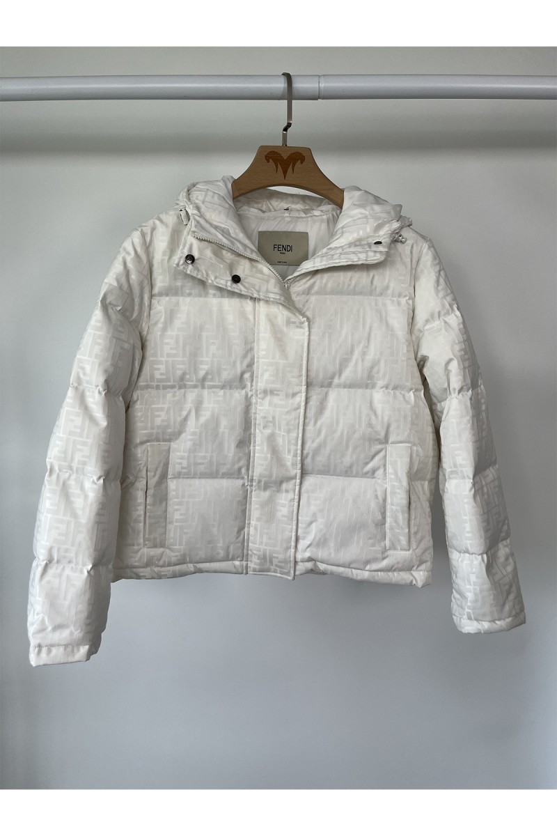 Fendi, Women's Jacket, White