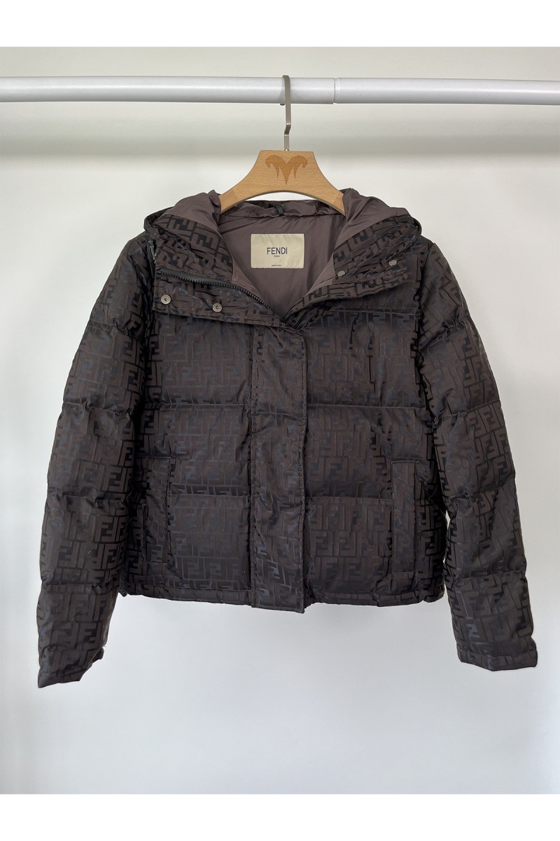 Fendi, Women's Jacket, Brown