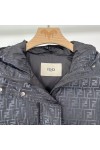 Fendi, Women's Jacket, Black