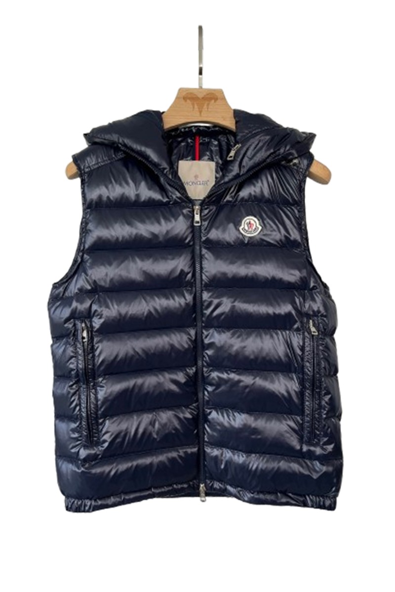 Moncler, Men's Vest, Navy