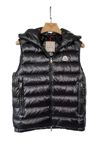 Moncler, Men's Vest, Black