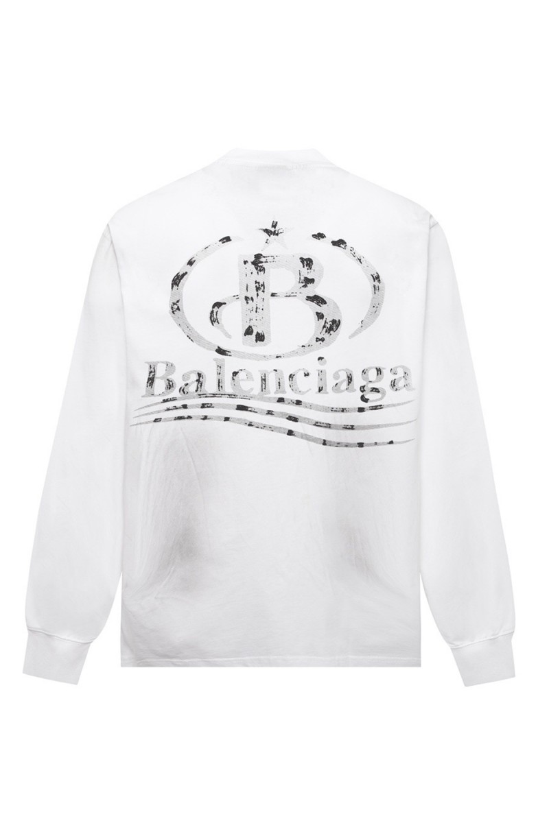 Balenciaga, Men's Pullover, White