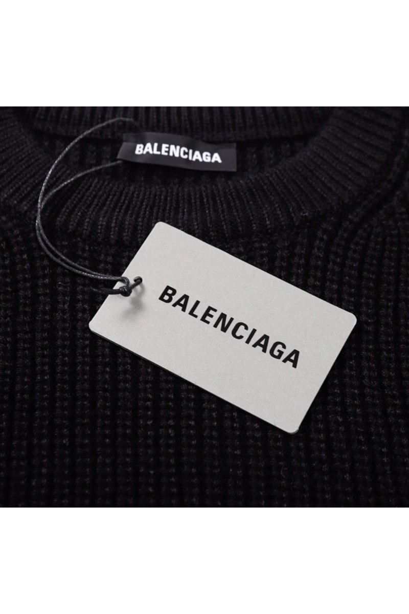 Balenciaga, Men's Pullover, Black