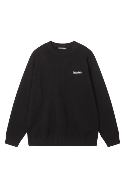 Balenciaga, Men's Pullover, Black