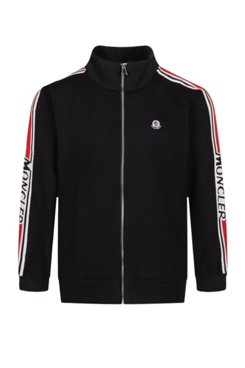 Moncler, Men's Pullover, Black