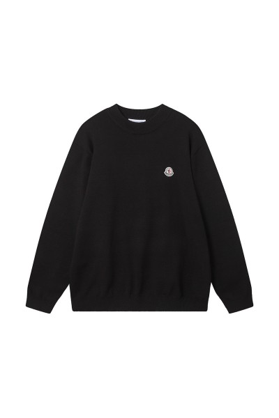 Moncler, Men's Pullover, Black