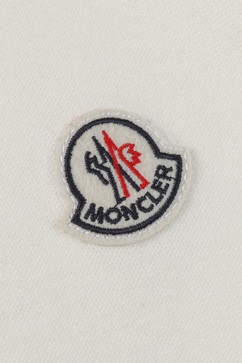 Moncler, Men's Pullover, White