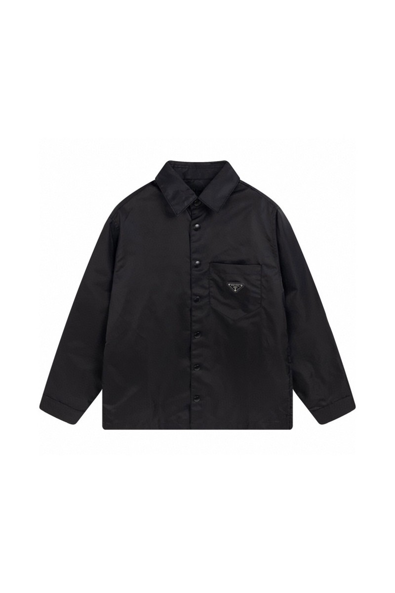 Prada, Men's Shirt, Black