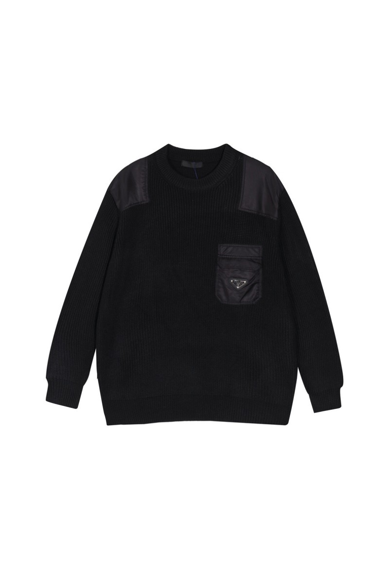 Prada, Men's Pullover, Black