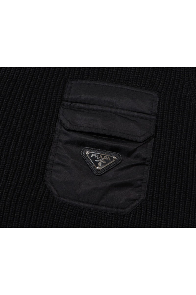 Prada, Men's Pullover, Black