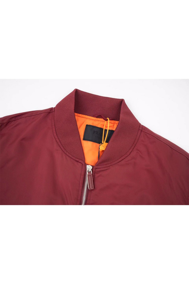 Prada, Men's Jacket, Burgundy