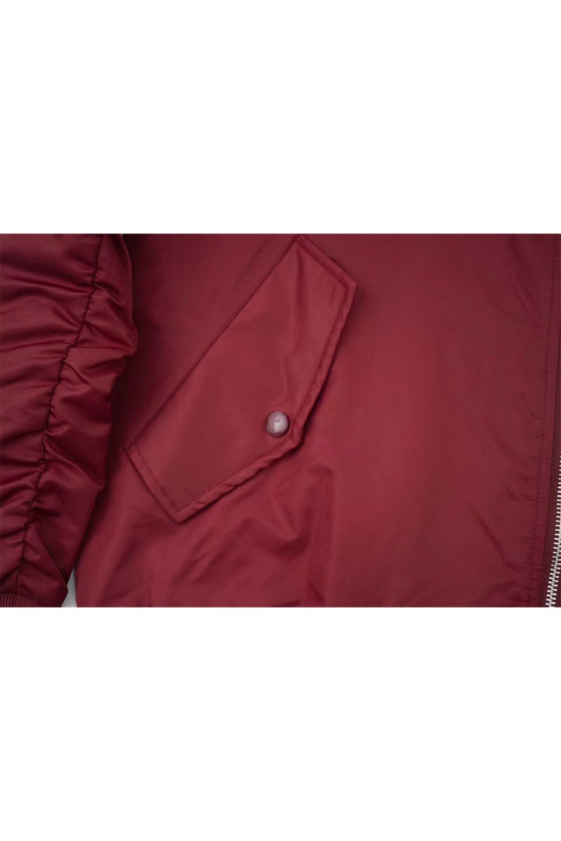 Prada, Men's Jacket, Burgundy