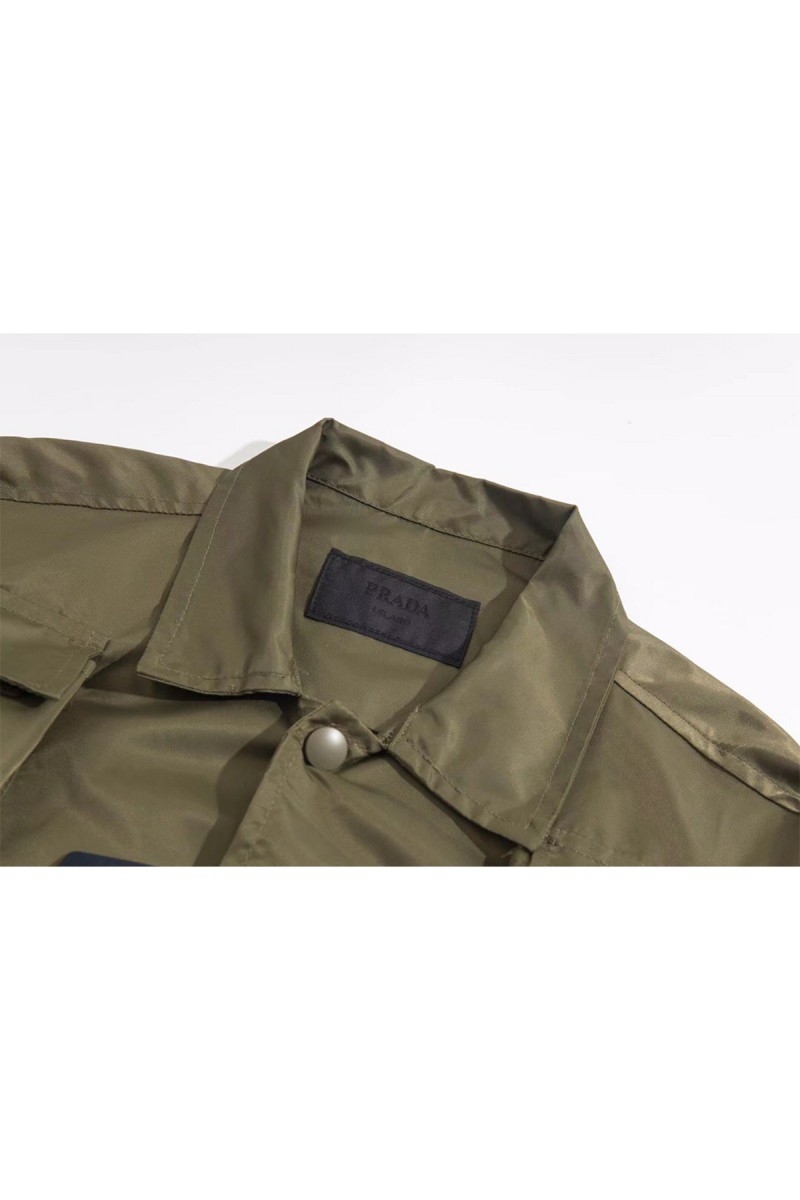 Prada, Men's Shirt, Khaki