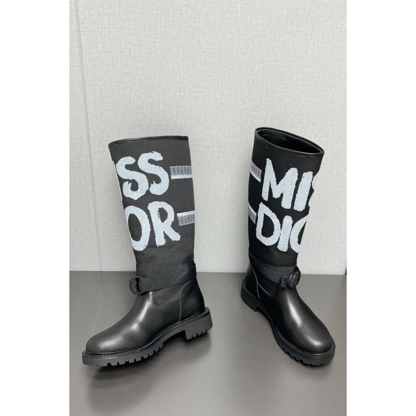 Christian Dior, Women's Boot, Black