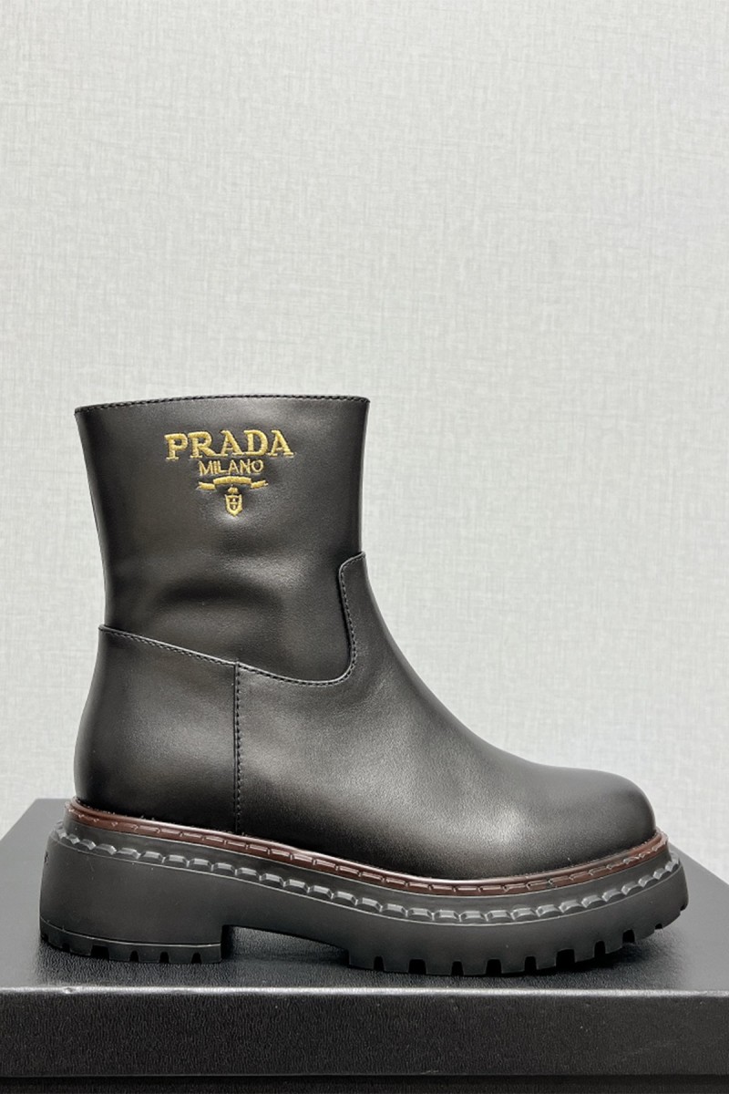 Prada, Women's Boot, Black