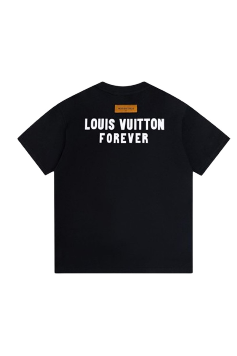 Louis Vuitton, Men's T-Shirt, Black