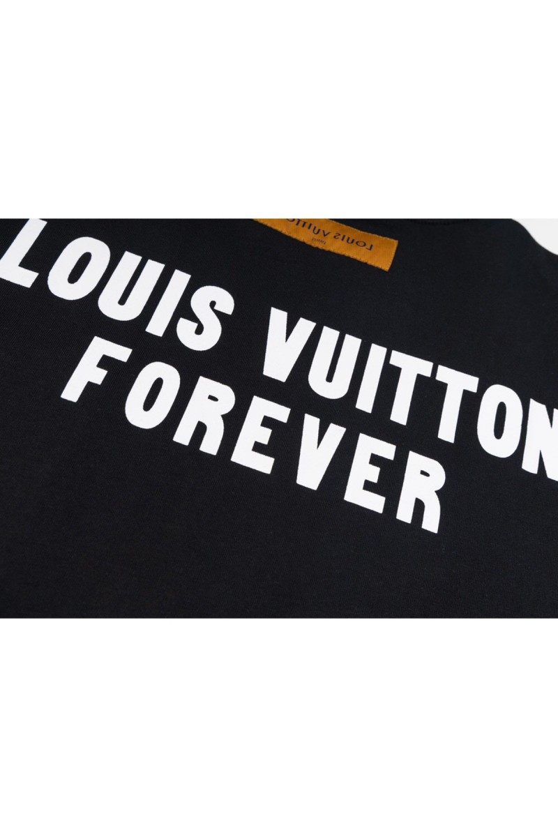 Louis Vuitton, Men's T-Shirt, Black