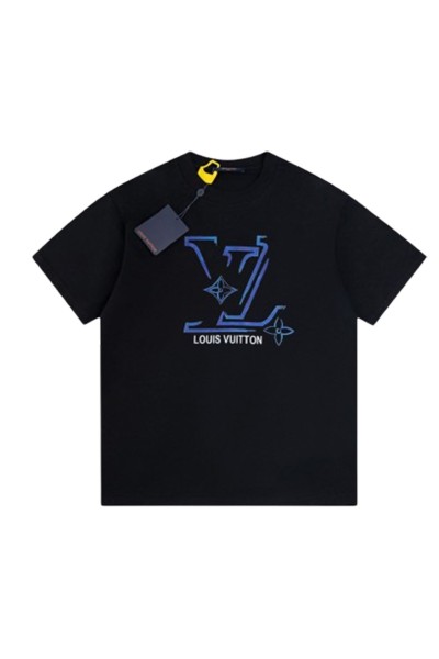 Louis Vuitton, Men's T-Shirt, Black