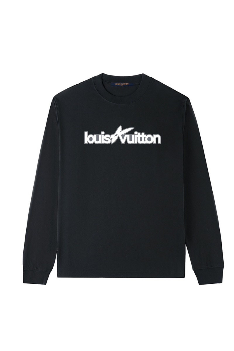 Louis Vuitton, Men's Pullover, Black