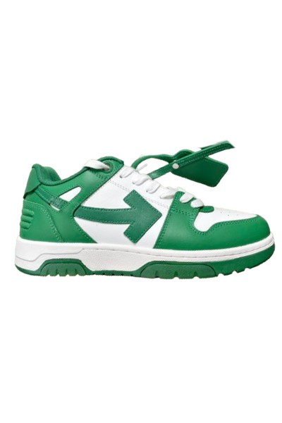 Off White, Women's Sneaker, Green