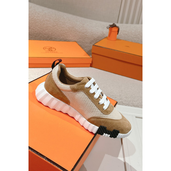 Hermes, Bouncing, Dames Sneakers, Camel