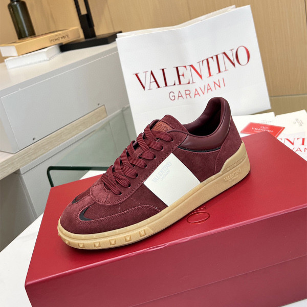 Valentino, Women's Sneaker, Burgundy