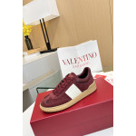 Valentino, Women's Sneaker, Burgundy