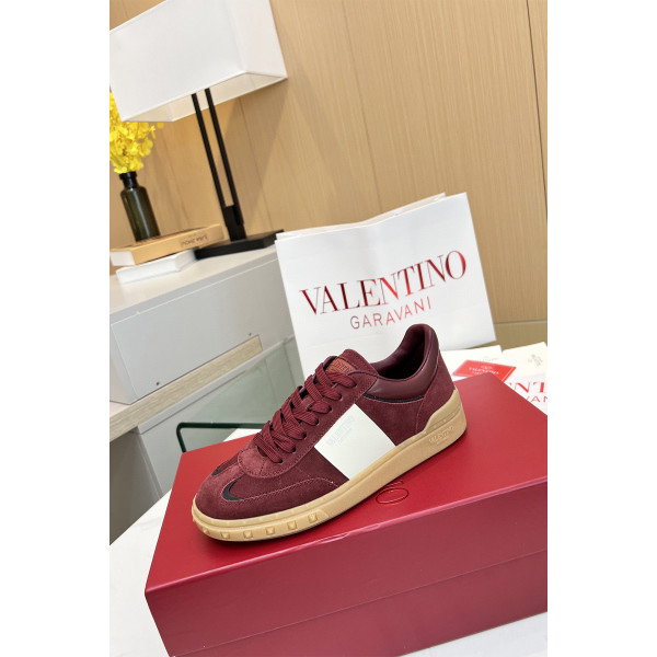 Valentino, Women's Sneaker, Burgundy