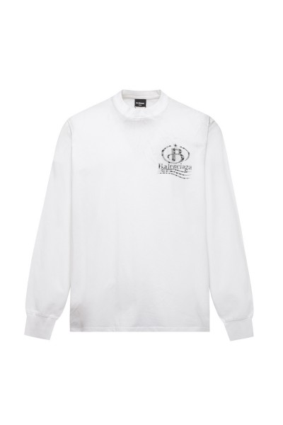 Balenciaga, Women's Pullover, White