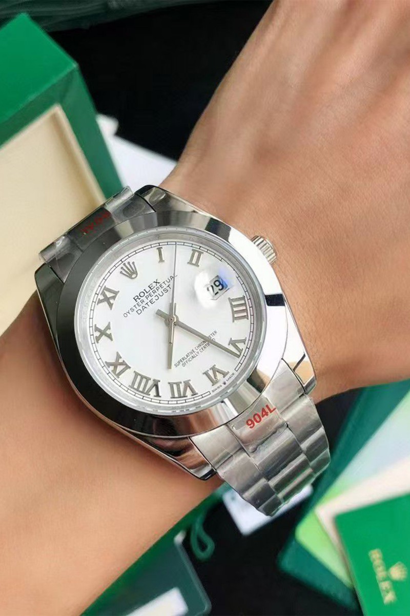 Rolex, Men's Watch, Datejust, Silver