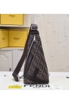 Fendi, Unisex Backpack, Brown