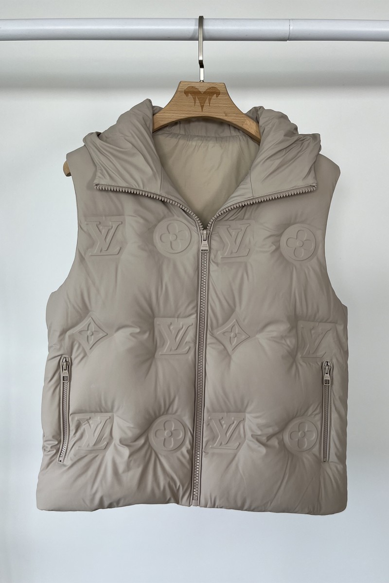 Louis Vuitton, Men's Vest, Beige