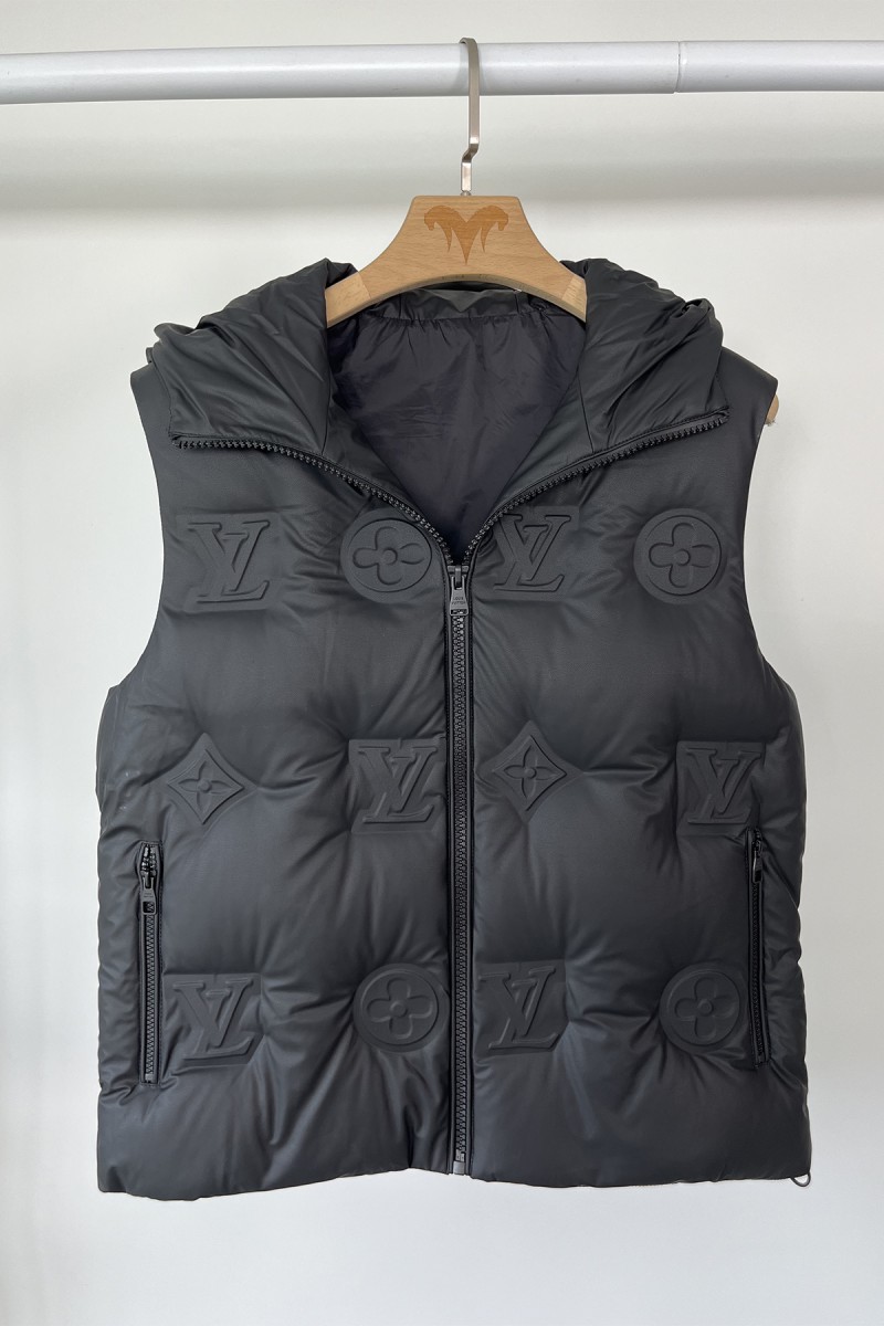 Louis Vuitton, Men's Vest, Black