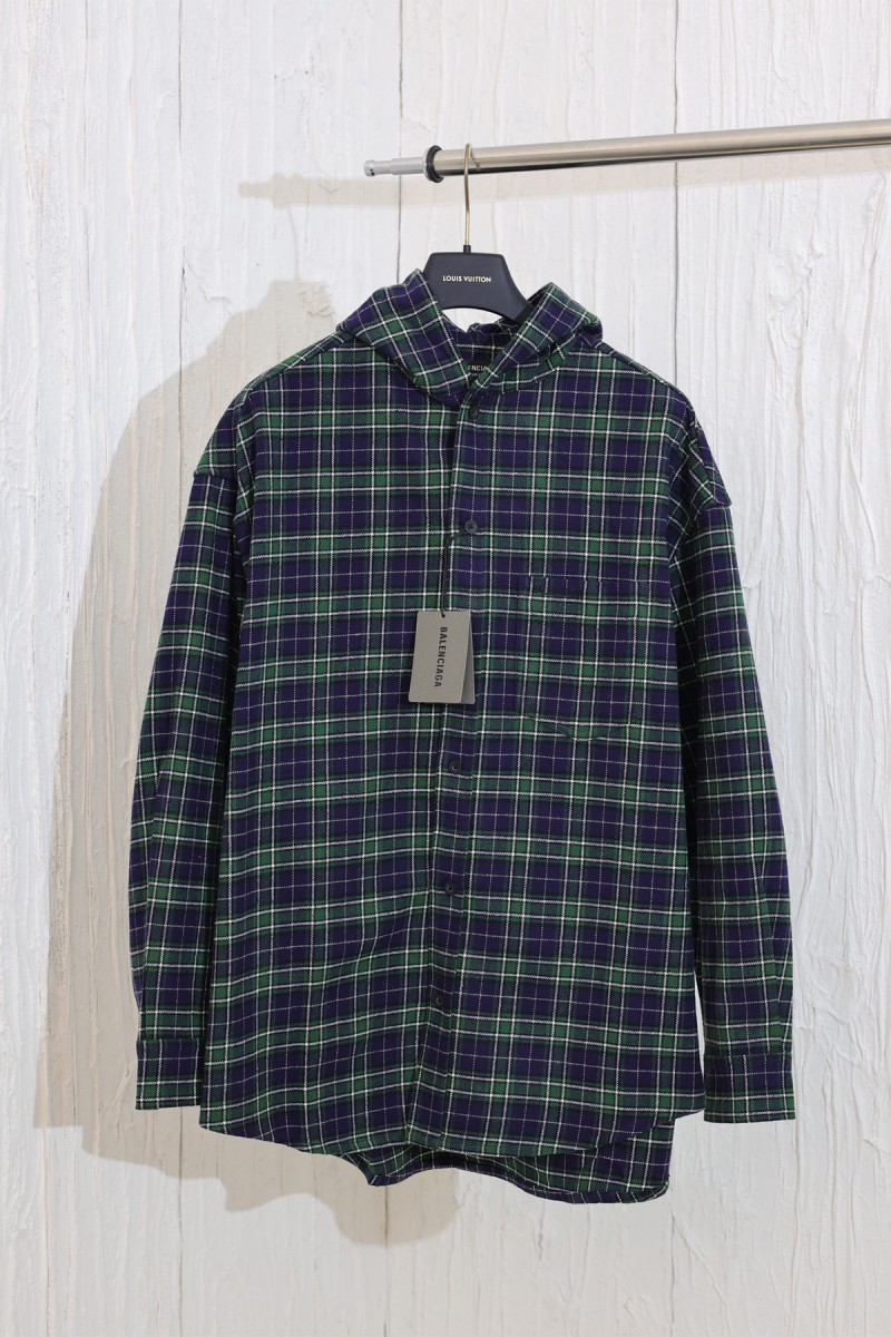 Balenciaga, Men's Shirt, Green