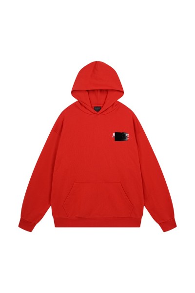 Balenciaga, Men's Hoodie, Red