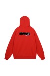 Balenciaga, Men's Hoodie, Red