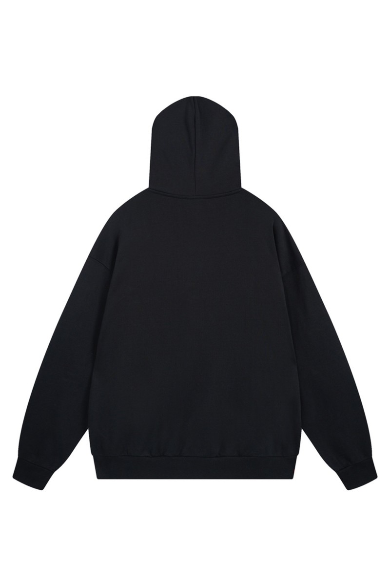 Balenciaga, Men's Hoodie, Black