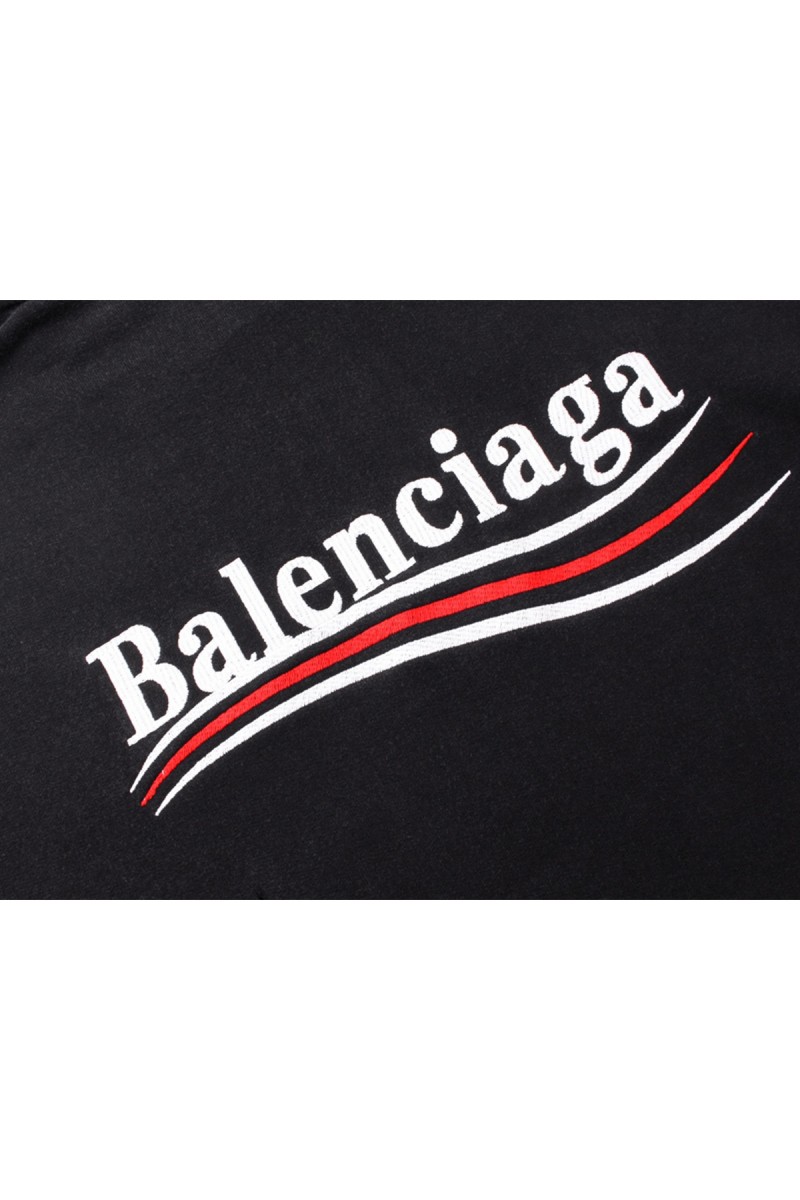 Balenciaga, Men's Hoodie, Black