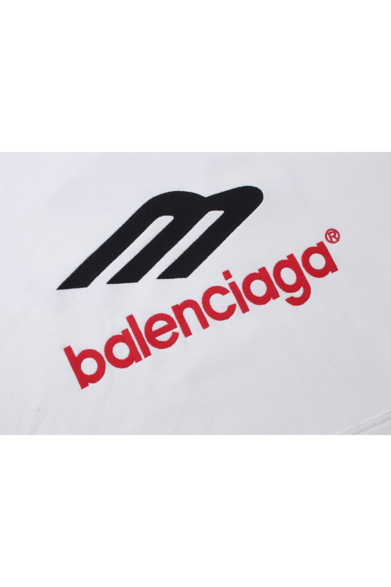 Balenciaga, Men's Hoodie, White